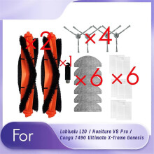 19 kpl Lubluelu L20 / Honiture V8 Pro / Conga 7490 Ultimate X-Treme Genesis -robotti-imuriin