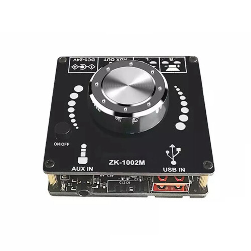 ZK1002M  5.0 AUX USB Audio Input Output Amplifier Audio Amplifier Module 100Wx2