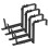 4PCS Adjustable Planter Box Bracket (6 to 12.5 Inches) for Flower Box Holders, Window Boxes Planters 1