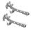 2er-Pack Multifunktions-Eimeröffner aus Aluminium, 5-Gallonen-Eimeröffner, Metall-Eimeröffner, Deckelentferner 1