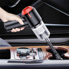 4-in-1 langaton autoimuri, jossa on paineilmaa latautuva kädessä pidettävä ja tehokas kannettava autoimuri