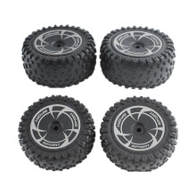 4pcs Remote Control Car Tire Parts for WLtoys 144016 Tire Group Wearing Parts Tire