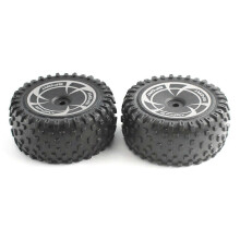 2pcs Remote Control Car Tire Parts for WLtoys 144016 After Wheel Set (Wide) Wearing Parts Tire