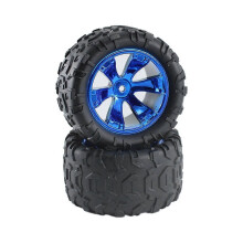 2pcs Remote Control Car Tire Parts for WLtoys 144018 Right Tire Group Wearing Parts Tire