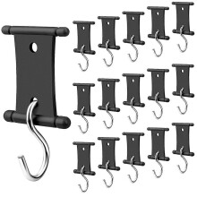 16 stuks RV-luifellampclips, luifelhaken, dubbelzijdige houders voor camperlampen, luifelhaken, lichtsteun
