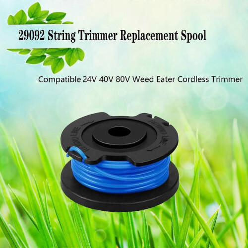29252 29092 String Trimmer Replacement Spool Line for Greenworks 24V 40V 80V Weed Eater Cordless Tri 1