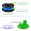 29252 29092 String Trimmer Replacement Spool Line for Greenworks 24V 40V 80V Weed Eater Cordless Tri 4