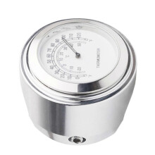 Motorfiets thermometer temperatuurmeter, 22-25 mm waterdicht, voor stuur, wit