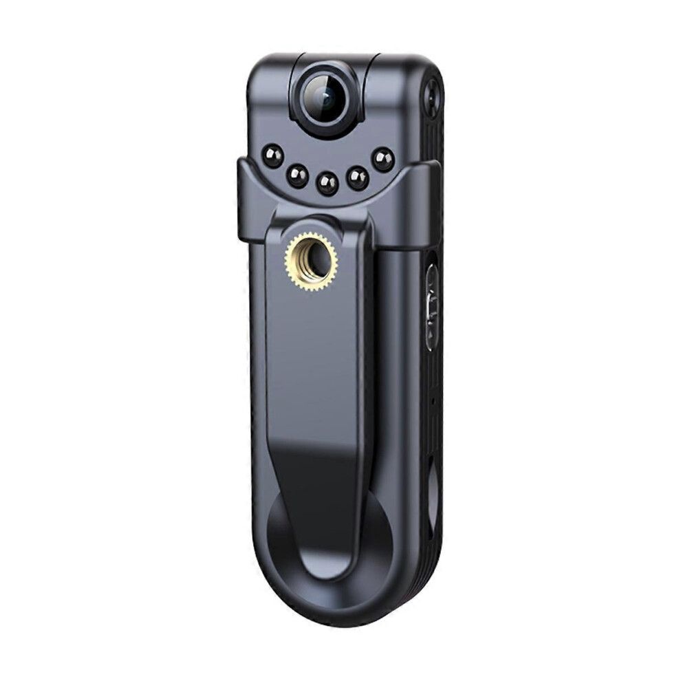 1080P Camera With Back Clip Portable Digital Video Recorder Police Body Cam Infrared Night Vision Sm 3449079325350