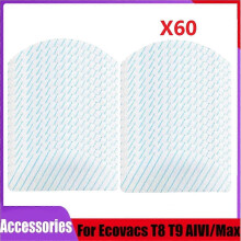 60 kpl vahvoja moppiliinoja Ecovacs Deebot OZMO T8 AIVI T8 Max T9 AIVI AIVI+ -imureille