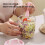 650ml Fruit Cup with Strainer,Leak-Proof, Protable Salad Container Includes Fork,Sealed Leak-Proof S 1