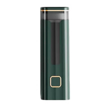 Green Wall-Mounted Perforation-Free Automatic Cup Extractor, Water Cup Shelf Storage Holder