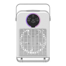 Ar-condicionado portátil 3 em 1, resfriador de ar USB de 700 ml com 3 velocidades, ventilador de mesa para resfriamento doméstico, O