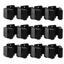 12PCS Broom and Mop Holder, Heavy Duty Garden Tool Organizer Rack Rake and Shovel Handle, Stainless
