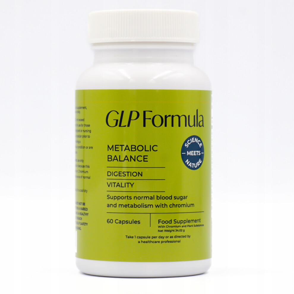GLP Formula dietary supplement to support appetite control and metabolism