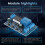 6-40V Battery Charger Control  Undervoltage Overvoltage Protection Board Auto Cut Off Disconnect Controller 5