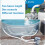 2 Pack Pool Hoses for Above Ground 1.5inch Diameter 59inch Long Accessory Swimming Pool Replacement 3