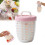 650ml Fruit Cup with Strainer,Leak-Proof, Protable Salad Container Includes Fork,Sealed Leak-Proof S 2