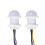 2PCS Smart PIR Sensor Detector Switch 110V 220V Human Body Infrared Motion Sensor Indction Auto on O 1