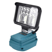 Refletor portátil de LED de 4 polegadas, sem fio, para trabalho ao ar livre, pesca, ferramenta de emergência.