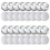 100 Sets Blank Button Making Supplies for Button Maker Machine Round Badge Pin Button Parts, 58mm/2. 2