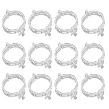 1200PCS Secured Plastic Plant Clip Plastic Trellis Clips Plant Support Clips Grape Vine Vegetables P