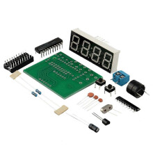 4-stelliger digitaler Uhrenbausatz, Mikrocontroller-Digitaluhr, 4-stelliger digitaler Uhrenbausatz, Elektronik