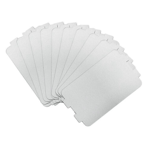10Pcs Microwave Oven Universal Mica Foil, Oven Mica Wave Guide Cover Replacement Sheets 2