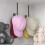 2Pack Black Hat Racks for Baseball Caps,Storage Organizer Hat Hanger StrongAdhesive/Wall Drilled for 2
