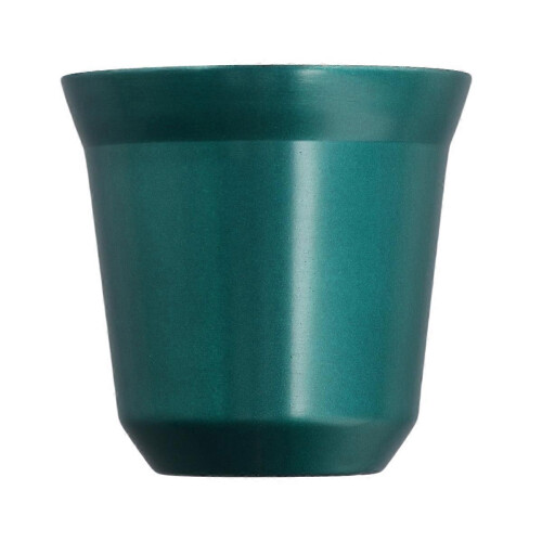 80Ml Double Wall Stainless Steel Espresso Cup Insulation compatible with Nespresso Pixie Green