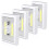 4pack Closet Light, Battery Operated Tap Light, Super Bright Switch Light,Wall Mount Under Cabinet L 1