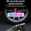 5000PA Wireless Handheld Car Vacuum Cleaner with Inflatable Lighting Digital Display 2