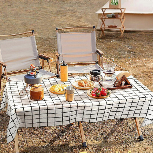 Tablecloth Rectangular Thickened Camping Tablecloth Waterproof and Oil-Proof Picnic Mat 1
