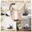 2pcs Silicone Drain Ice Cup Drying Rack Bottle Glass Drain Rack Shelf 2