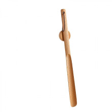 Chausse-pied en bois, manche de 50 cm, pour seniors, hommes, femmes, enfants, adapté aux femmes enceintes