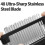 48-Blade Meat Tenderizer - Stainless Steel Ultra-Sharp Needle Steak Tenderizer, BBQ Kitchen Tool for 3