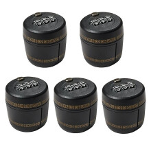 5pcs Bottle Password Lock Combination Lock for Wine, Liquor, Whiskey Bottle, Wine Stopper Vacuum