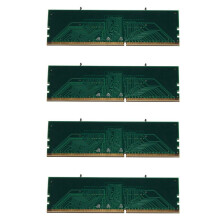 4X 1.5V DDR3 204 Pin Laptop SO-DIMM to Desktop DIMM Slot Memory Adapter