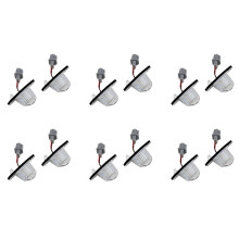 12X Error Free LED License Plate Light Lamp for Crv Fit Jazz Crosstour