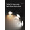 Conjunto de 6 luminárias de teto LED ultrafinas de 8 polegadas e 20 watts, luz quente. 5
