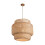 Retro Hanging Pendant Light, Ceiling Cafe Lights with Bamboo Woven Design 1