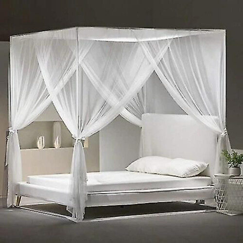 Four Doors Large Mosquito Net Beds Suitable for Travel and Home Use
