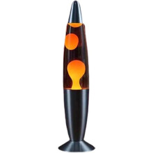 Lampada lava arancione in lega, alta 13 piedi (circa 3,9 metri).