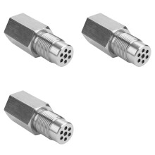 3pcs M18x1.5 Oxygen Sensor Adapter Stainless Steel O2 Sensor Expander O2 Sensor Extension Connector Car Accessories