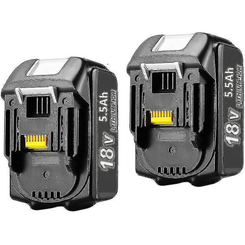 2 ανταλλακτικές μπαταρίες 18v 5.0ah Bl1860b για ηλεκτρικά εργαλεία Makita