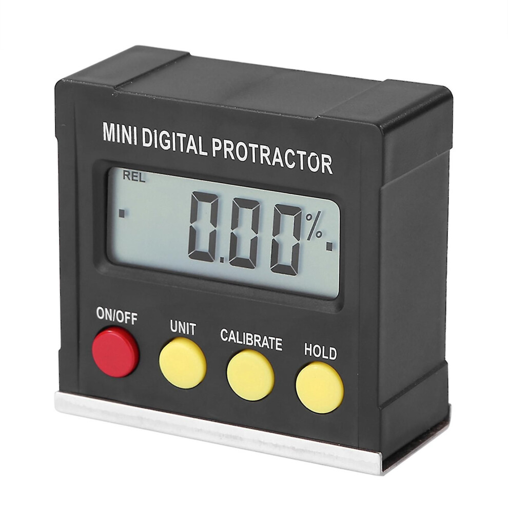 360 Degree Mini Digital Protractor Inclinometer, Electronic Level Box, Magnetic 3782286309158