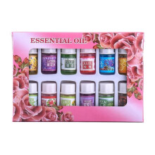 Huiles essentielles hydrosolubles (3 ml x 12) pour massage et aromathérapie