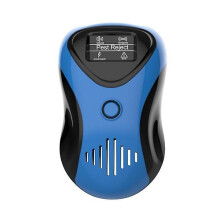 Electronic Ultrasonic Pest Repeller with LCD, Powerful Bat Squirrel Repellent for Indoor/Outdoor Use