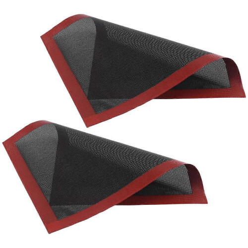 2 Pcs Silicone Baking Mat Sheet,Non-Stick Oven Liner Perforated Mesh Pad,Baked Bread Biscuits Mat,Do 2