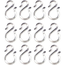 12 stuks transparante plastic punchbowl-bekerhaakjes, formaat 1,7 inch